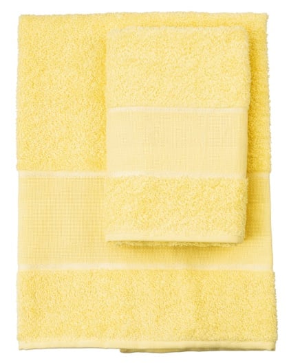 Lot de 2 serviettes - Asti - Jaune