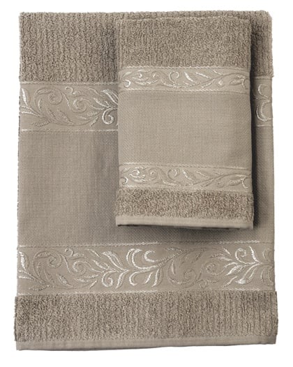 Lot de 2 serviettes - Verona - Corde
