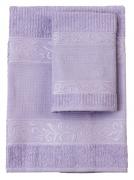 Lot de 2 serviettes - Verona - Lilas