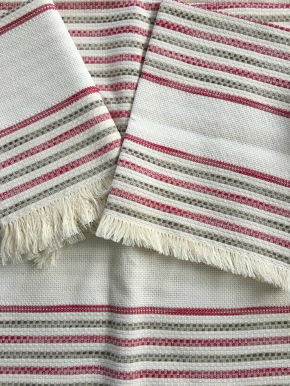 Serviette de bain comme une fois - Camargue - Rouge