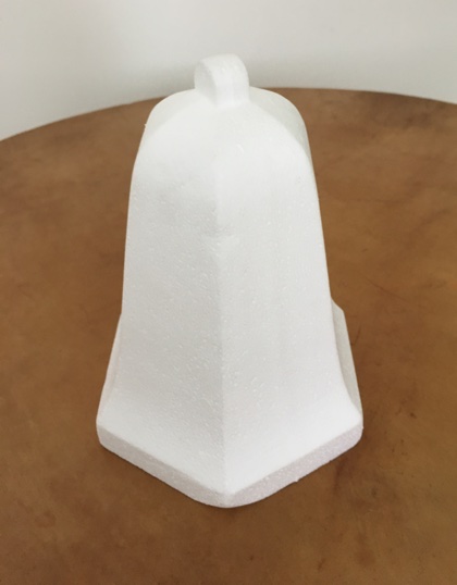 Clochette de Polystyrène - 16 cm.