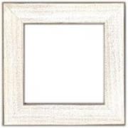 Cadre en bois Blanc antique