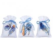 Sac Poutpourri: Blue Feathers
