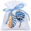 Sac Poutpourri: Blue Feathers