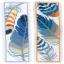 Marquepage - Blue Feathers (2)