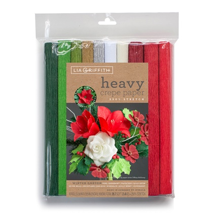 Kit Papier crépon - Winter Garden Collection