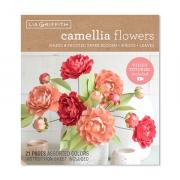 Kit Camélias papier glacé