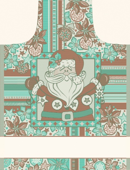 Tablier Natalino - Ecrù / Tiffany
