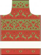 Tablier Bltizen - Vert / Rouge