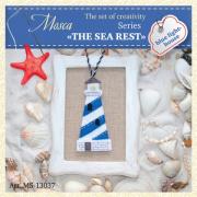 Phare blanc et bleu