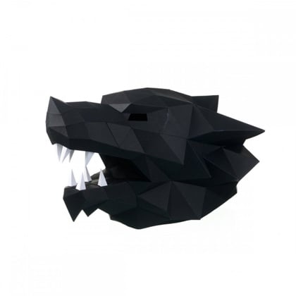 Masque de loup - Kit Papercraft