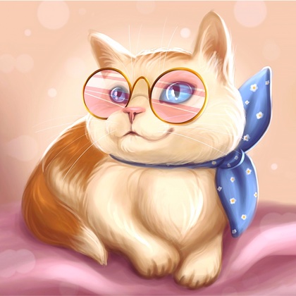 Fluffy Kitty