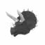Dinosaure Graphite - Kit Papercraft