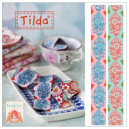Ruban Jacquard Tilda 30 mm SunKiss