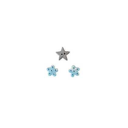 Christmas Critters Joy button pack