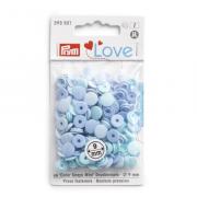 Boutons pression Prym Love - Bleu Clair 9mm.