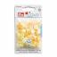 Boutons pression Prym Love - Jaune Clair 9mm.