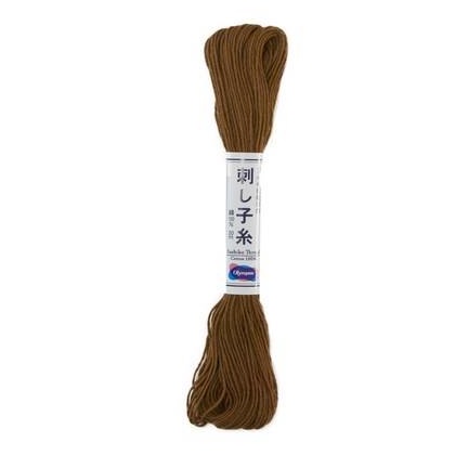 Fil pour Sashiko Marron