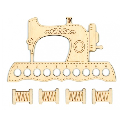Trie-fils - Sewing Machine + 4 Spool
