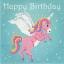 Unicorn Greeting Card