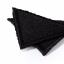 Motif décoratif Triangles, petit, noir
