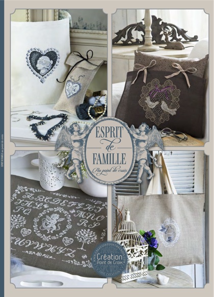 Magazine Création Point de Croix - Esprit de Famille