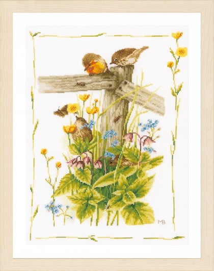 Coin jardin confortable
