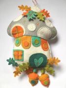 Kit Feutrine Champignon Home Sweet Home