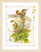 Coin jardin confortable