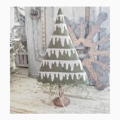 Iced Winter Tree - Cross Stitch