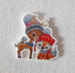 Cute Deer Fox And Friend Magnet