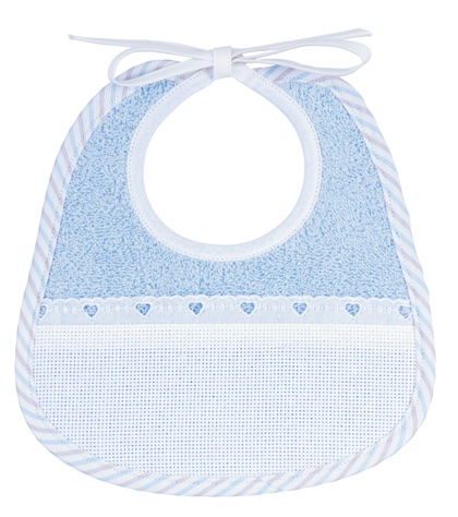 Bavoir - Classic éponge - Bleu ciel