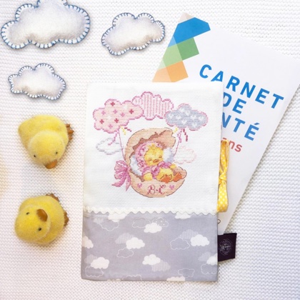 Housse de carnet de santé «Caneton» - Aida