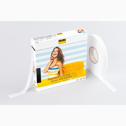 Biais Extensible T15 - Blanc