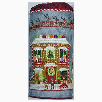 Gingerbread Cottage Drum