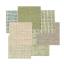 Zweigart: Rustico Yorkshire et Linen Aida Carte d'échantillon