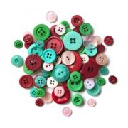 Retro Christmas - Boutons MJ117
