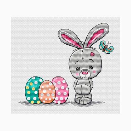 Easter Bunny And Eggs