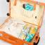 Hime Adeline Klam Furoshiki - Japanese Apricot Light Orange/Mint