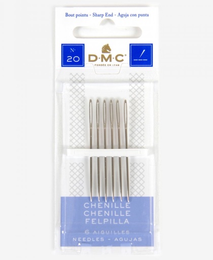 Aiguilles chenille taille 20
