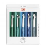 Set crochets pour laine prym.ergonomics 7-12 mm