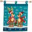 Décoration murale - Elk with scarves