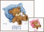 Sampler de naissance - Cher ours