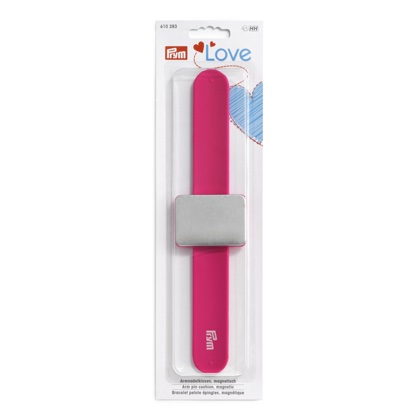 Bracelet pelote épingles, magnétique Prym Love - Fuchsia