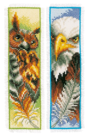 Marquepage - Aigle & Hibou (2)