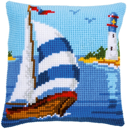 Coussin : Voilier