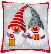 Coussin : Gnomes de Noël