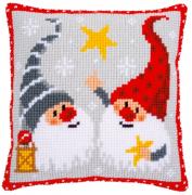 Coussin : Gnomes de Noël II