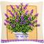 Coussin : Lavande en pot