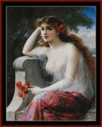 Vernon - Young Beauty with Poppies